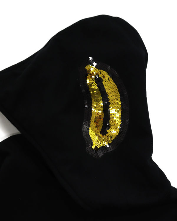 Sweat à Capuche Bape Milo Sequin Full Zip Noir Femme | BCL-62486143