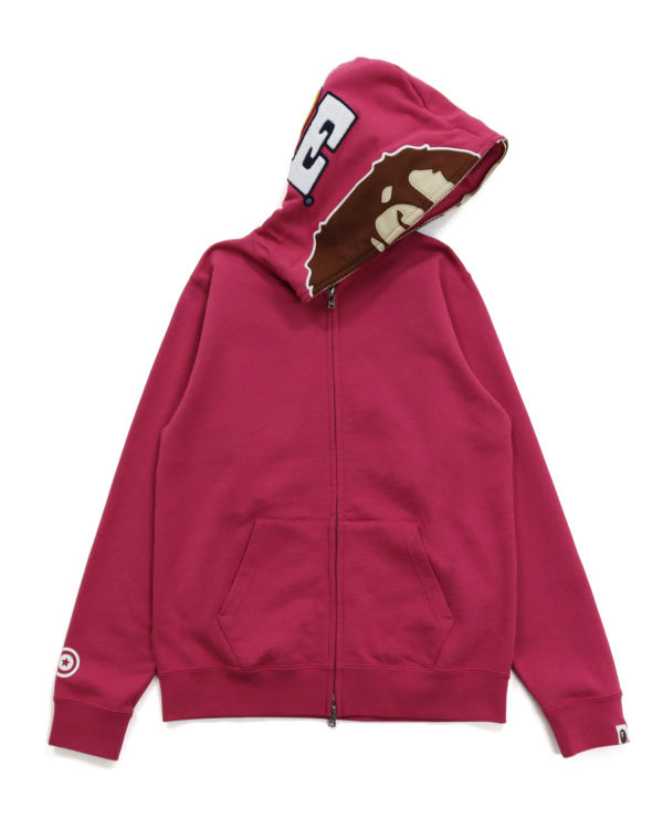 Sweat à Capuche Bape 2nd Ape Full Zip Rose Femme | RFC-45211226