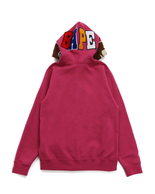 Sweat à Capuche Bape 2nd Ape Full Zip Rose Femme | RFC-45211226