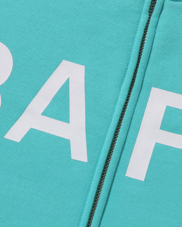 Sweat à Capuche Bape Marble Camo Oversized Full Zip Menthe Femme | AOG-71300089