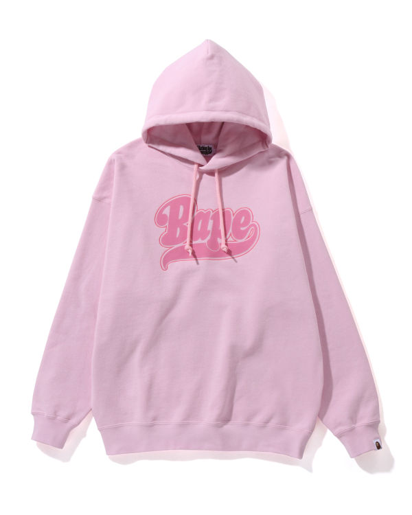 Sweat à Capuche Bape Oversized Pullover Rose Femme | MOS-64017687