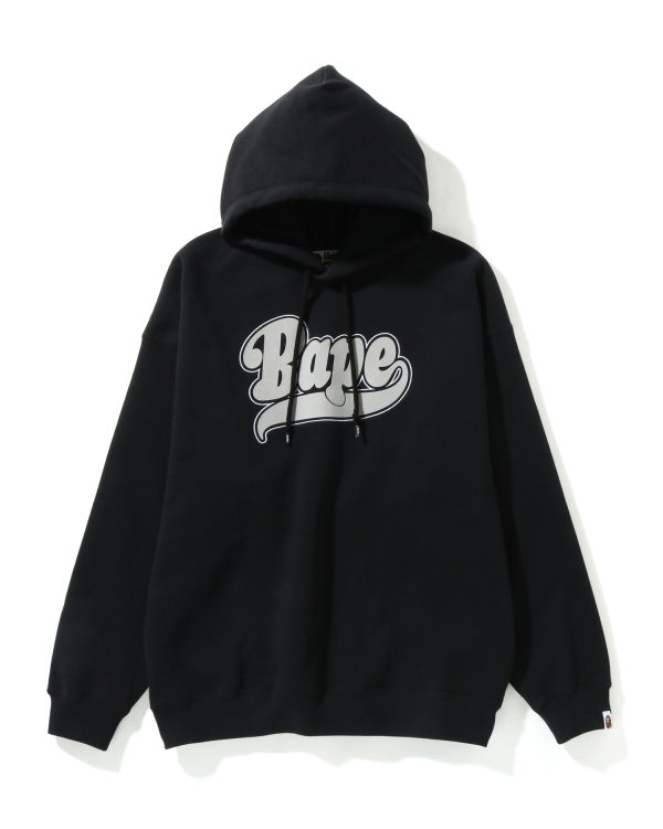 Sweat à Capuche Bape Oversized Pullover Noir Femme | HPI-91676725