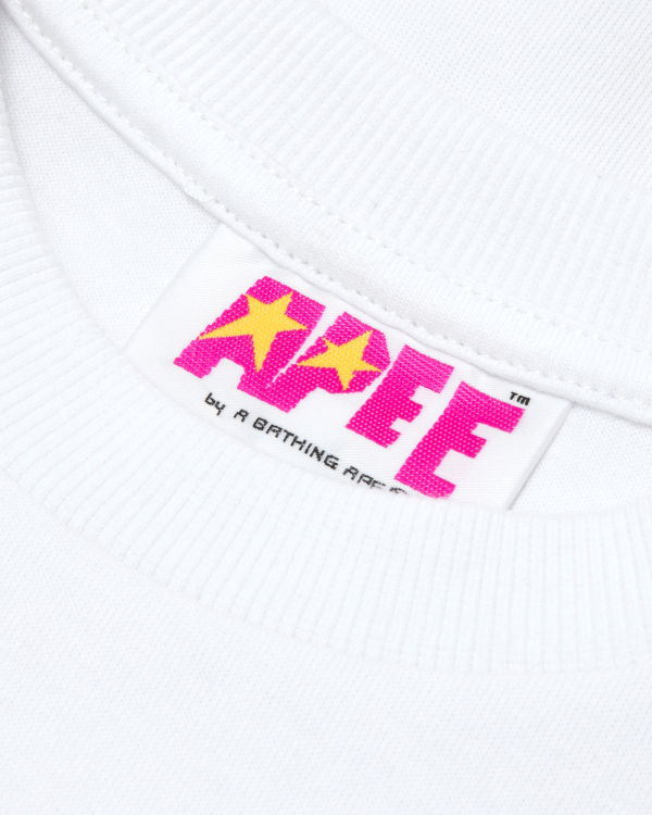 Sweats Bape Cropped logo Blanche Femme | CDU-05419132