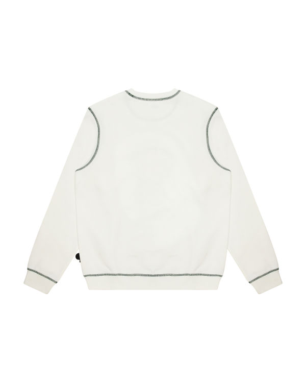 Sweats Bape Milo crew neck Blanche Femme | FST-07359391