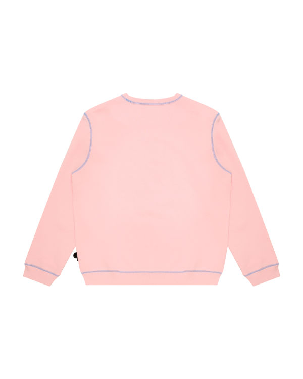 Sweats Bape Milo crew neck Rose Femme | FDK-79552860