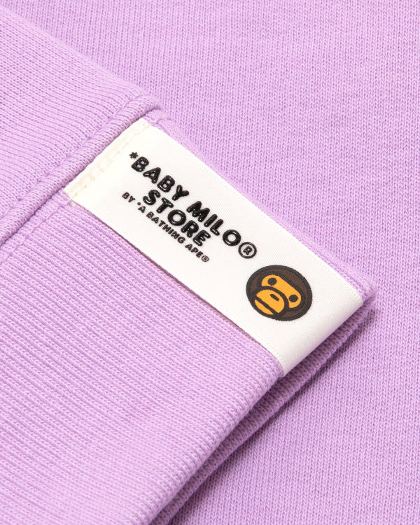 Sweat à Capuche Bape Milo Violette Femme | ZPQ-01507043