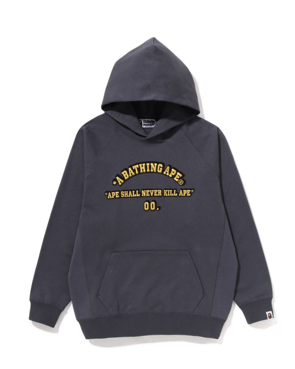 Sweat à Capuche Bape A Bathing Ape Oversized Pullover Grise Foncé Femme | SGS-77594278