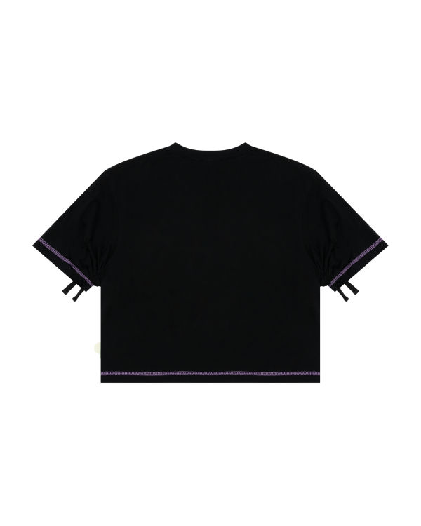 T Shirts Bape Milo cropped fit Noir Femme | JNO-87884079