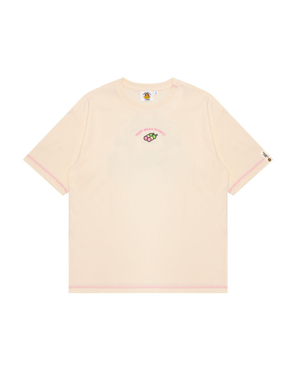 T Shirts Bape Milo boxy fit Blanche Femme | QUF-02334209