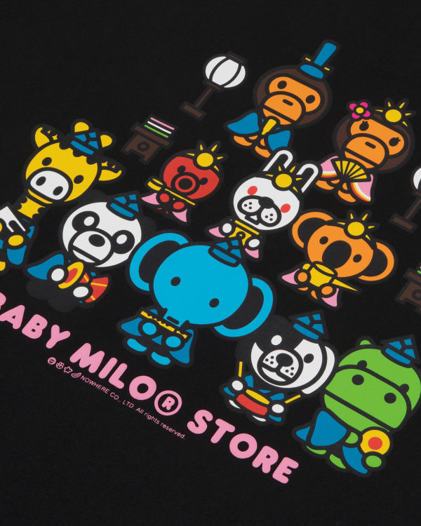 T Shirts Bape Milo boxy fit Noir Femme | LLQ-34632261