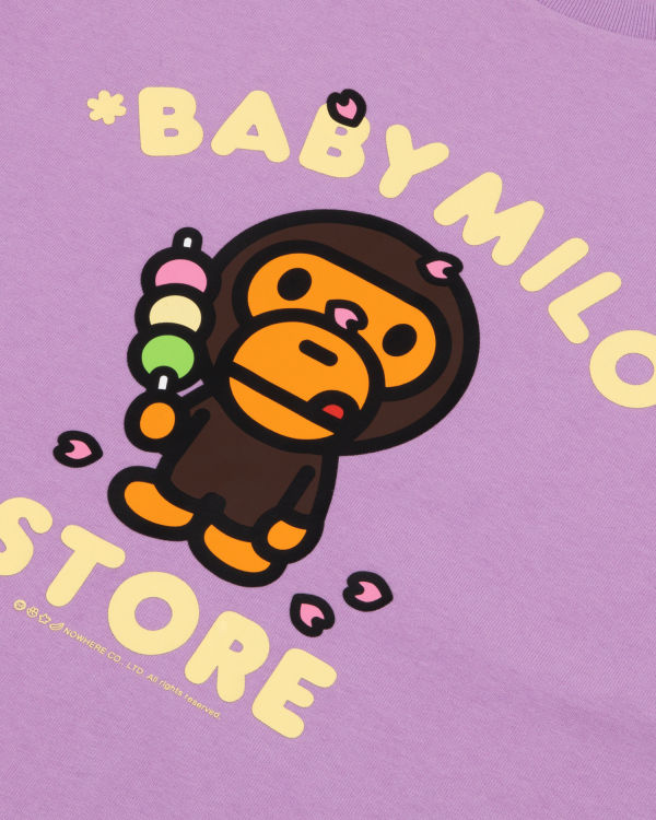 T Shirts Bape Milo boxy fit Violette Femme | RDI-43046281