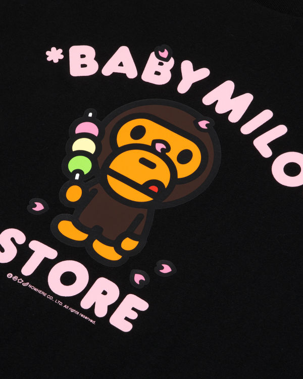 T Shirts Bape Milo boxy fit Noir Femme | AQV-55004018