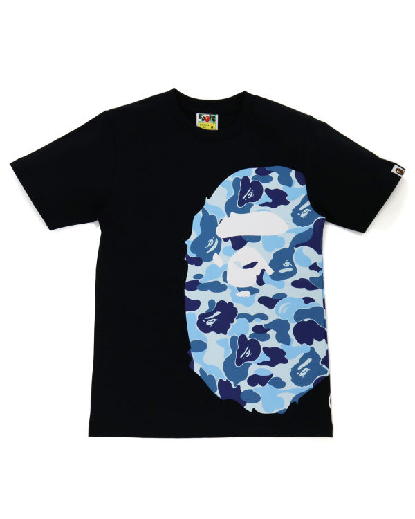 T Shirts Bape ABC Camo Side Big Ape Head Noir Femme | ZSX-66241823