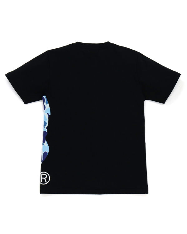 T Shirts Bape ABC Camo Side Big Ape Head Noir Femme | ZSX-66241823