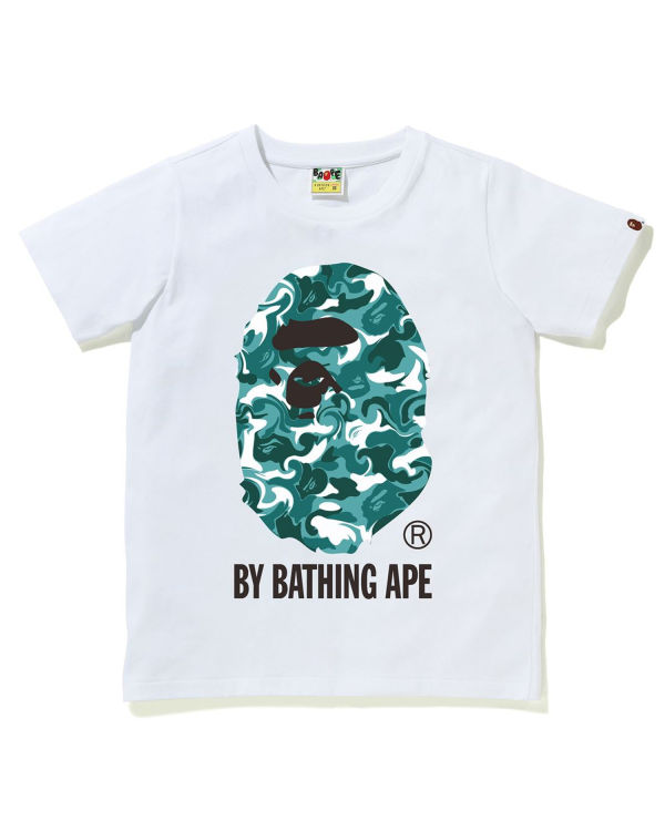 T Shirts Bape Marble Camo Blanche Femme | YHT-24604203