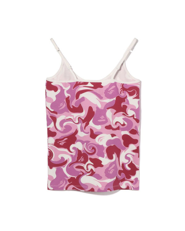 T Shirts Bape Marble Camo Camisole Rose Femme | EVT-61501555