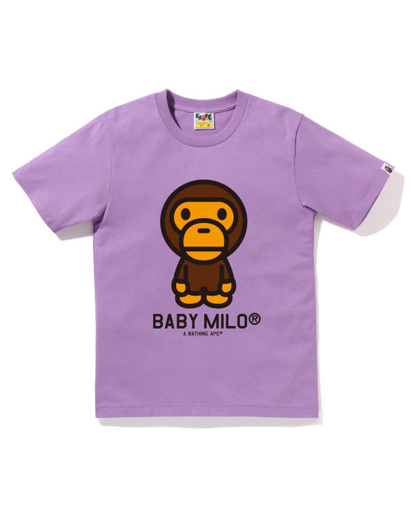 T Shirts Bape Milo Violette Femme | OXM-82979245