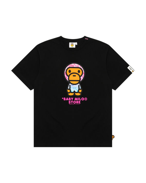 T Shirts Bape Milo Noir Femme | KKG-76675473