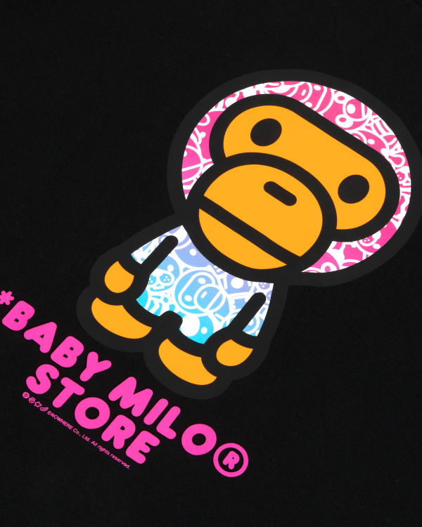 T Shirts Bape Milo Noir Femme | KKG-76675473