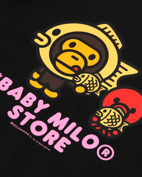 T Shirts Bape Milo graphic Noir Femme | MVL-11200155