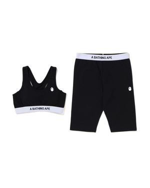 Costume Bape A Bathing Ape Sports Bra Vélo Noir Femme | XTO-69548898