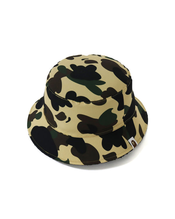 Chapeaux Bape 1st Camo Boa Reversible Bucket Noir Femme | XXD-77108385