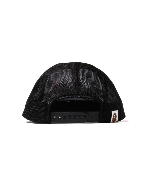 Casquettes Bape Milo Embroidery Mesh Noir Femme | TUM-24170940