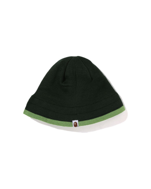 Chapeaux Bape APE Face Vert Foncé Femme | BON-36942074