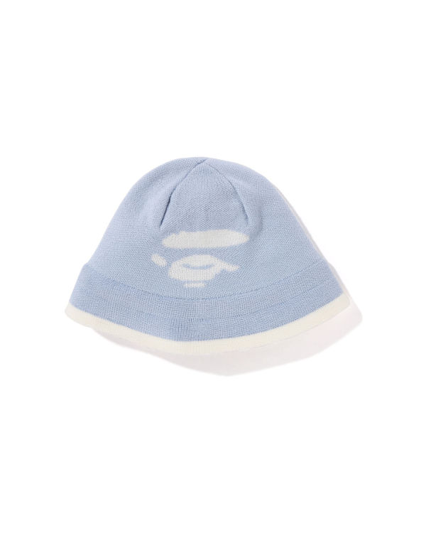 Chapeaux Bape APE Face Bleu Clair Femme | RFV-57589439