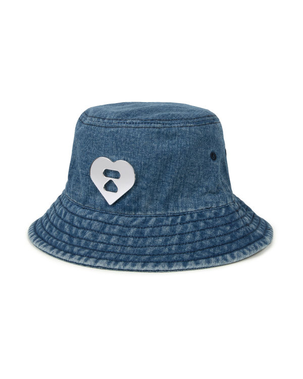 Chapeaux Bape Denim bucket Bleu Femme | RVO-77691871