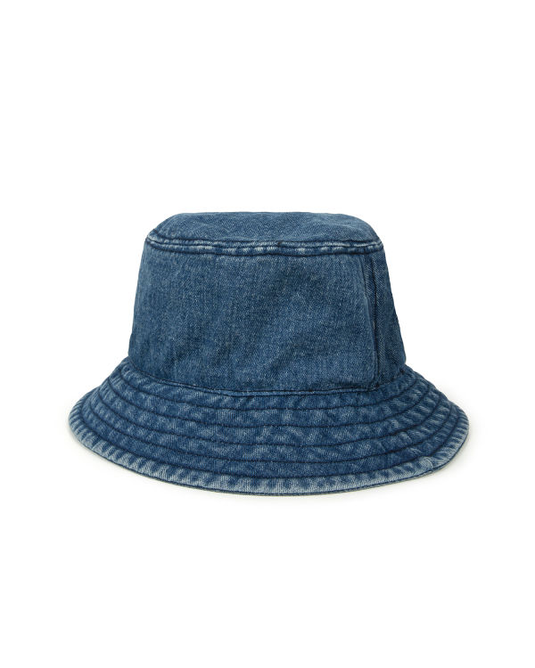 Chapeaux Bape Denim bucket Bleu Femme | RVO-77691871