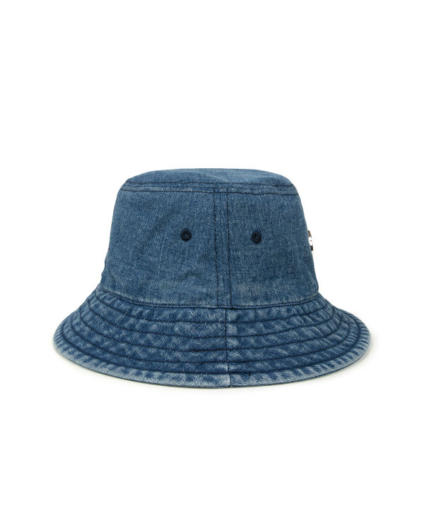 Chapeaux Bape Denim bucket Bleu Femme | RVO-77691871