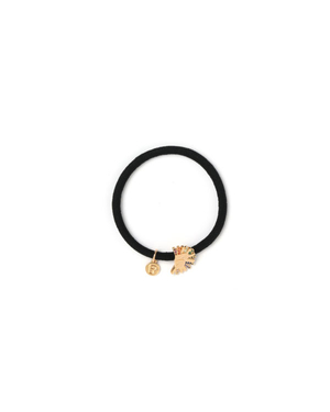 Accessoires Pour Cheveux Bape Gold-toned logo Doré Noir Femme | XZY-50749988