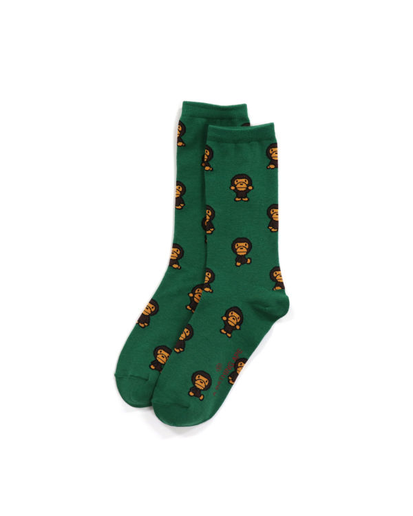 Chaussettes Bape Milo Turquoise Femme | GGX-24417028