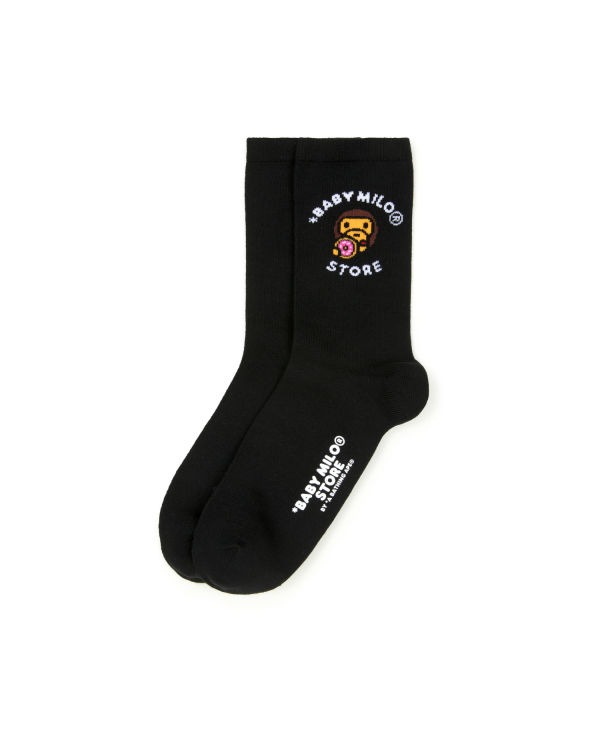 Chaussettes Bape Milo Noir Femme | DDR-21272049