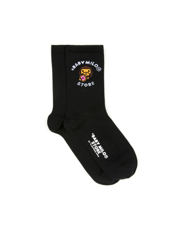 Chaussettes Bape Milo Noir Femme | DDR-21272049