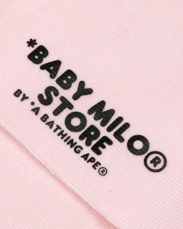 Chaussettes Bape Milo Rose Femme | QKX-98907029