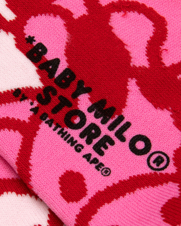 Chaussettes Bape Milo Rose Femme | RZF-35738572