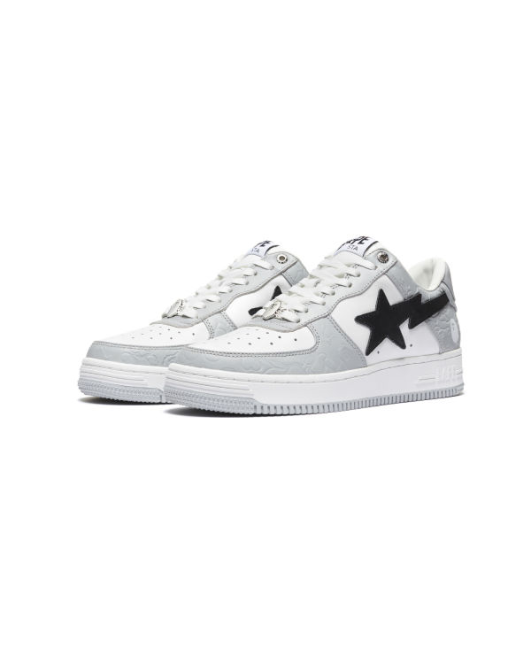 Baskets Bape STA? Low M2 Grise Femme | CRJ-79915844