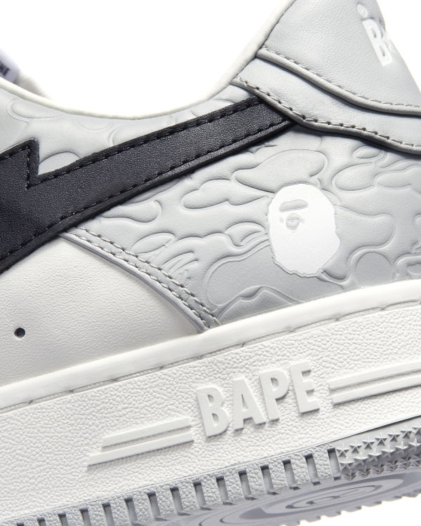 Baskets Bape STA? Low M2 Grise Femme | CRJ-79915844