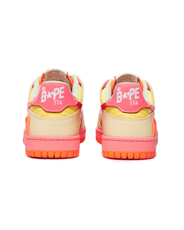 Baskets Bape SK8 STA #1 Orange Femme | MPM-09582066