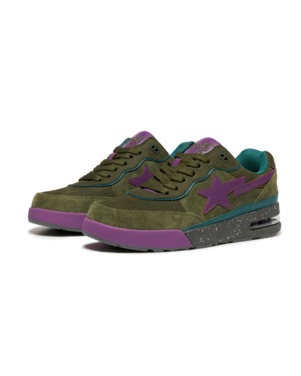 Baskets Bape Route STA #2 Vert Foncé Femme | QCT-77479250