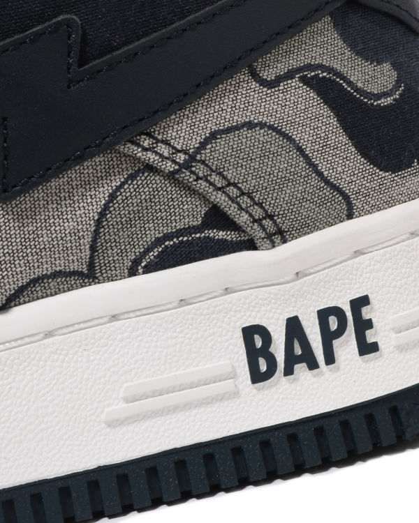 Baskets Bape Cookie Camo 2 STA Bleu Marine Bleu Femme | ZQL-76732793