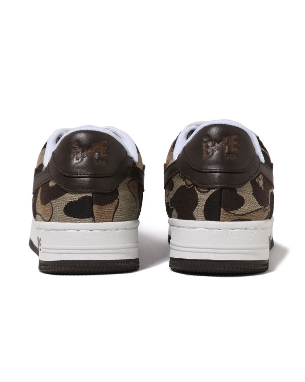 Baskets Bape Cookie Camo 2 STA Marron Femme | VHJ-74325990