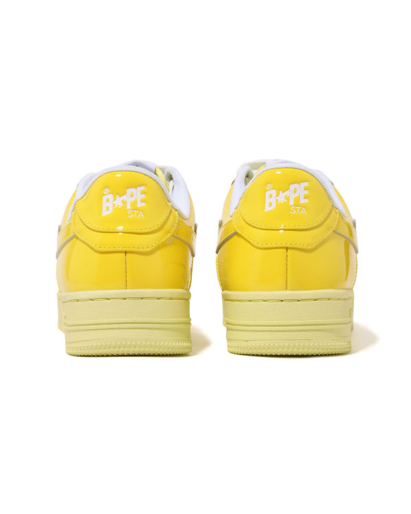 Baskets Bape Colors STA Jaune Femme | CWZ-75814198