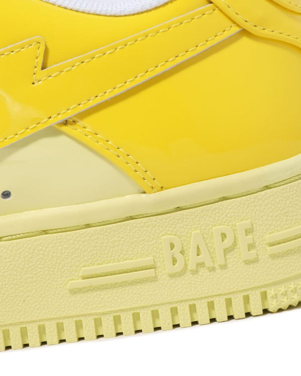 Baskets Bape Colors STA Jaune Femme | CWZ-75814198