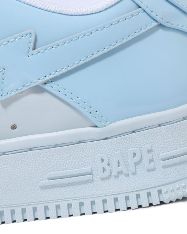 Baskets Bape Colors STA Bleu Clair Femme | SCK-53051305