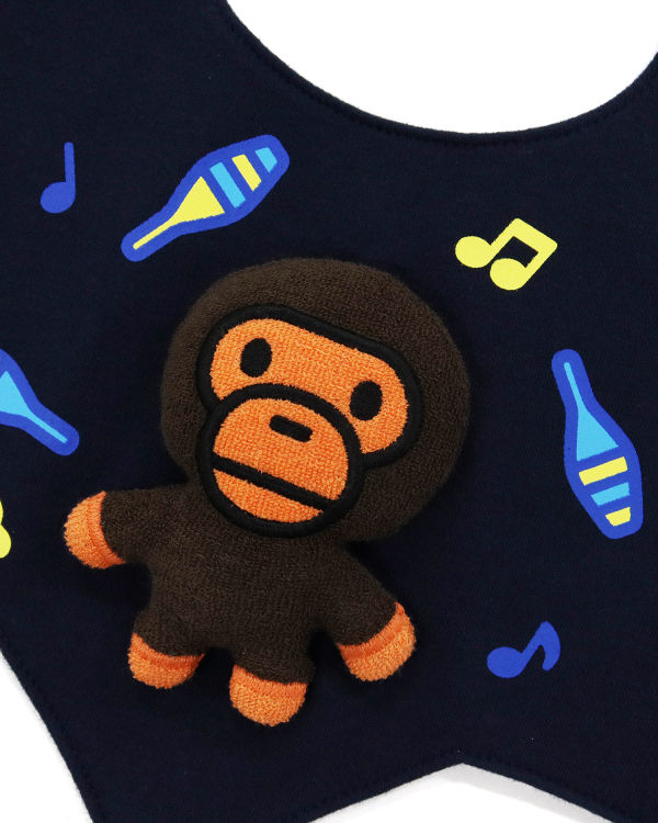 Bavoir Bape Milo Plush Doll Bleu Marine Bleu Enfant | UKX-09486256