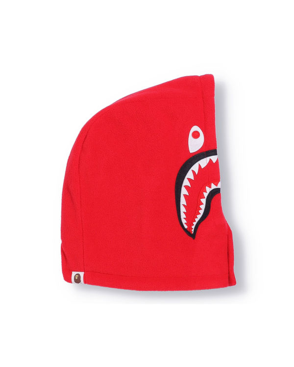 Cache-Cou Bape Shark Rouge Clair Enfant | QAK-92902219