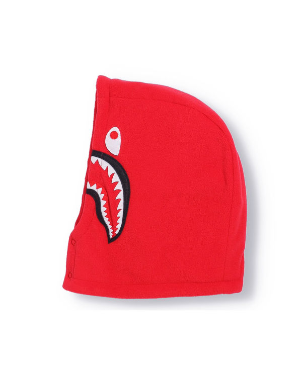 Cache-Cou Bape Shark Rouge Clair Enfant | QAK-92902219